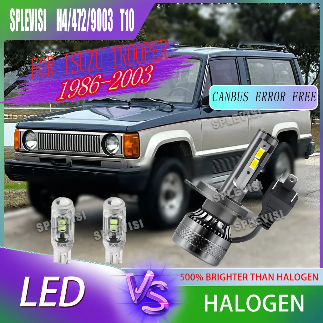 

Our newly upgraded 200W LED Bulb w/2-year warranty For Isuzu Trooper 1986 1987 19888 1989 1990 1991 1992-2000 2001 2002 2003