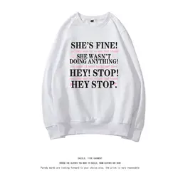 New Taylor Swift Taylor Swift Same Women's Long-sleeved Crew Neck Sweater Autumn and Winter Unisex Couple Top