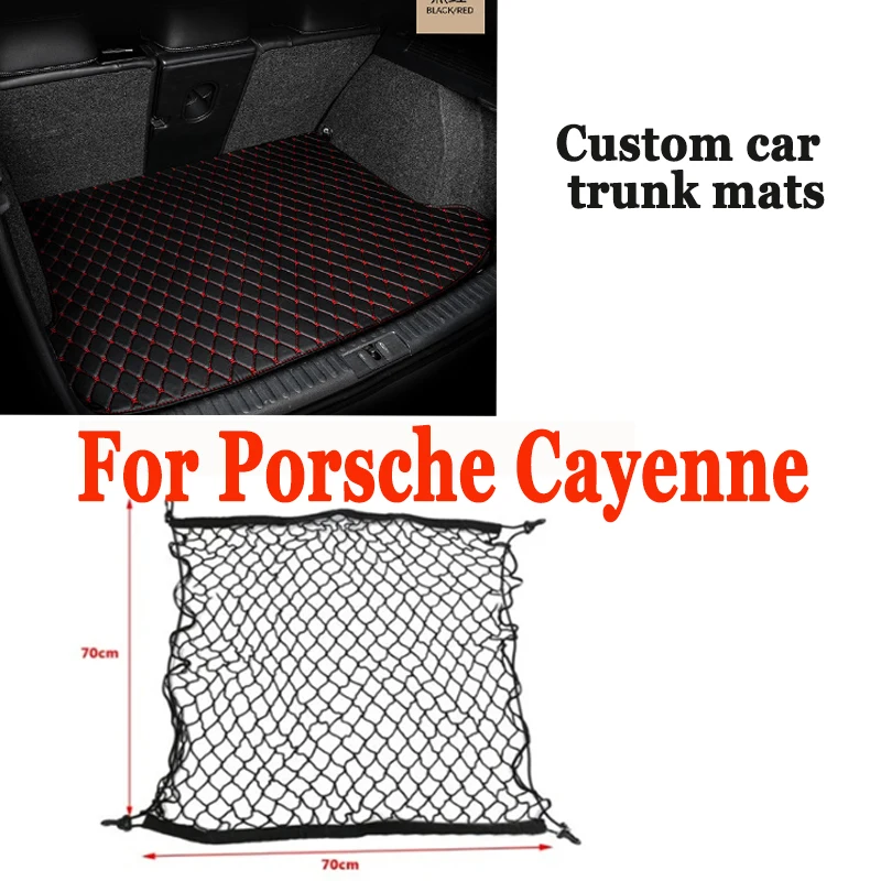 

Car trunk mat for Porsche Cayenne 2011 2012 2013 2014 2015 2016 2017 cargo liner carpet interior accessories cover