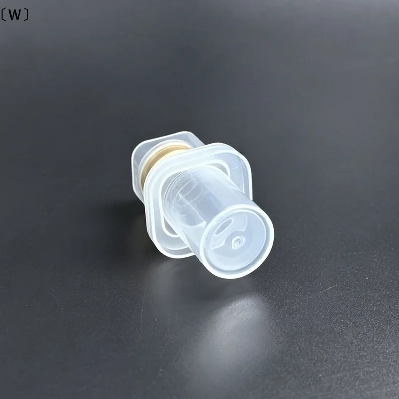 〔W〕Durable Clear Plastic Sealed Storage Vials Leak Proof Lids Assorted Sizes For Lab Cosmetic Storage