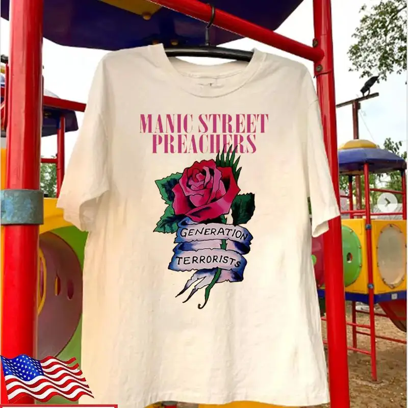 

Manic Street Preachers Rock Band T Shirt Generation Terrorists