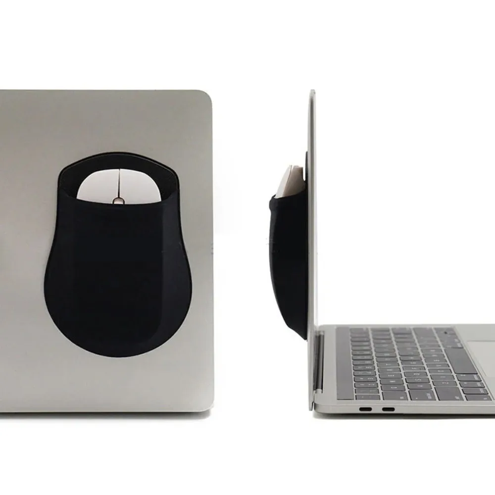 Accessories Universal Laptop Mouse Holder Self-Adhesive Durable Mouse Sleeve Stick-On Portable Mouse Pouch Mouse