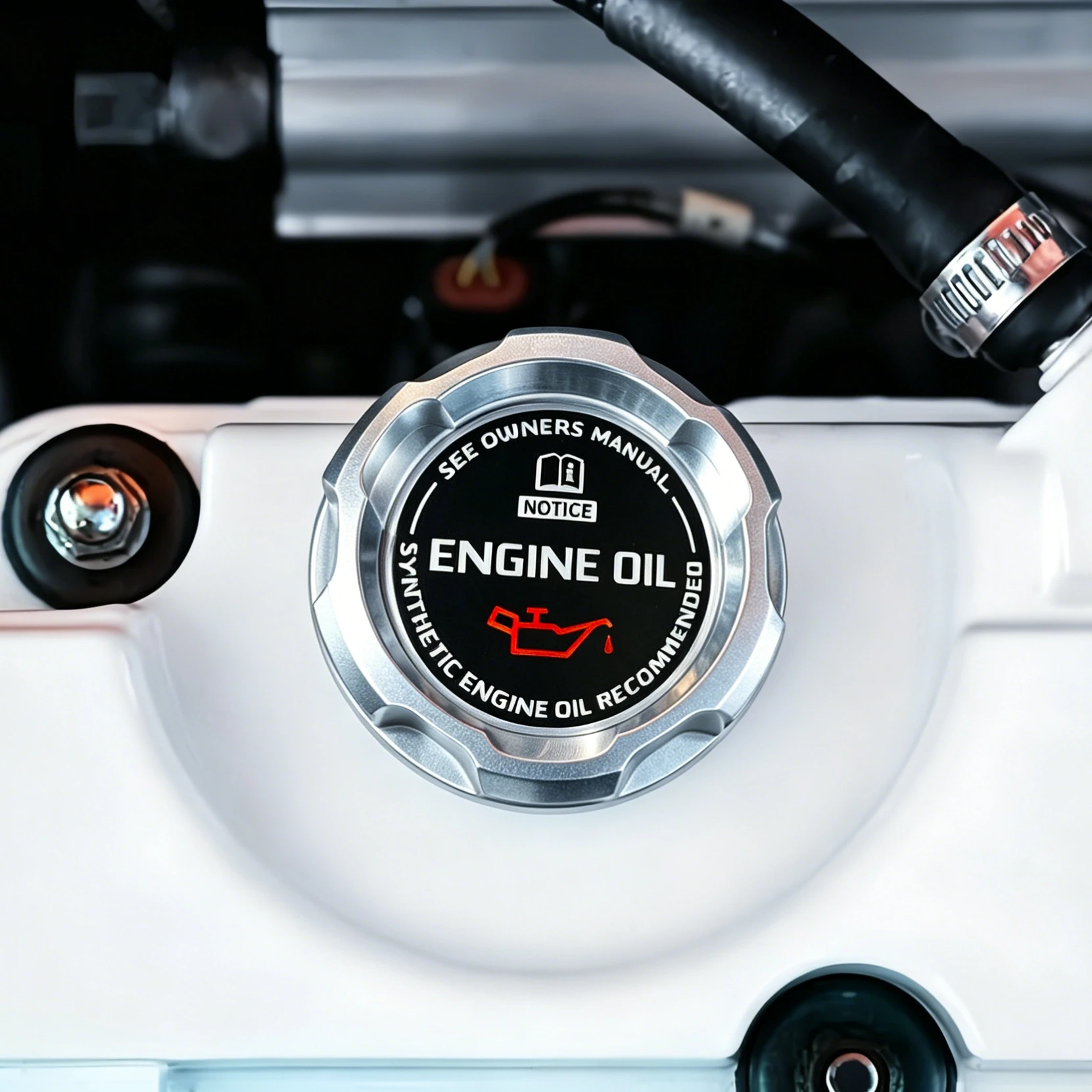 Aluminum ENGINE Oil Cap For Honda Accord SI Element ACURA INTEGRA S2000 PRELUDE CRV Civic Fit car accessories Mugen Power JDM