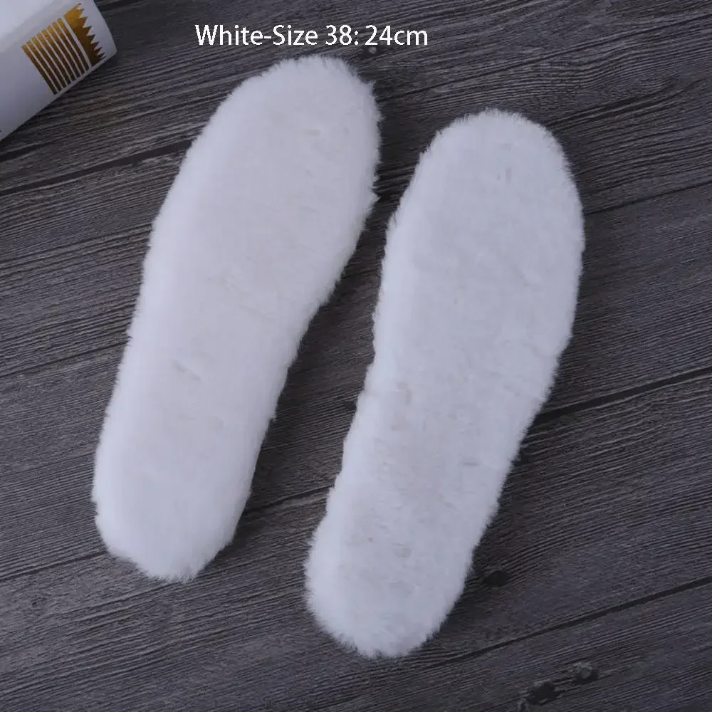 Warm Imitation Rabbit Fur Insoles Winter Warm Plush Men Women Insoles Soft Thick Warm Shoe Accessories Plush Fluffy Insole