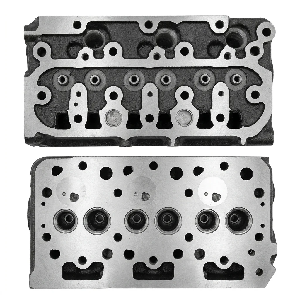 Heavy Duty D722 Cylinder Head 16871-03040 1J092-03040 For Engine For 320/322 E10 Mini Excavator Spare Parts 6 Months