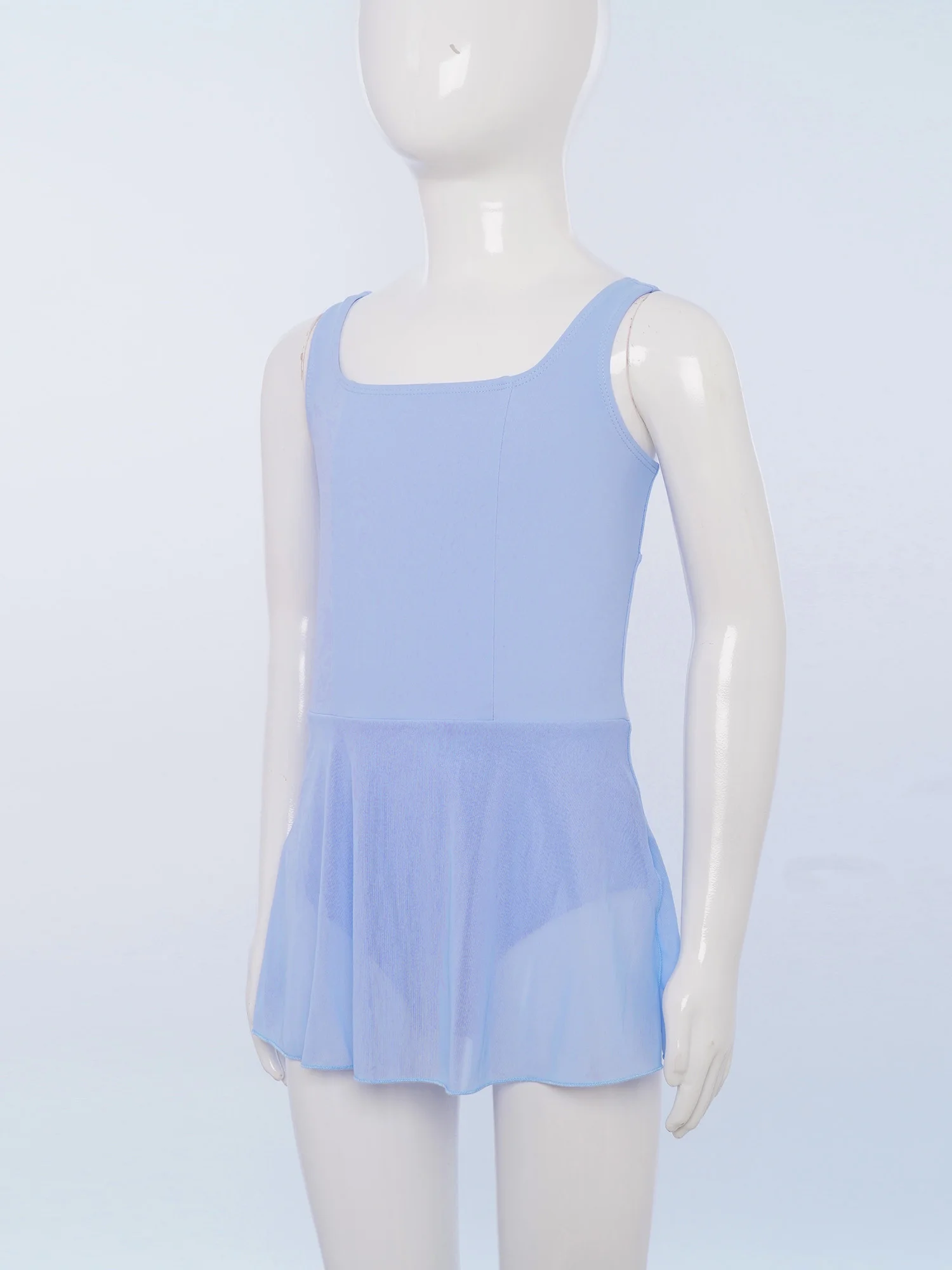 Crianças vestido de balé sólido alças largas saia de balé elegante tutu crianças trajes de dança meninas roupas de balé de salão