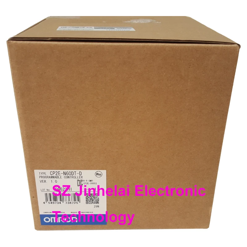 Imagem -05 - Original Omron-cp2e-n60dt-d Cp2e-n60dt1-d Cp2e-n60dt-a Novo e