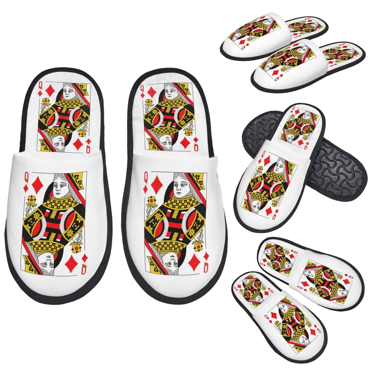 queen-of-diamonds-classic-card-deck-casino-poker-q-diamonds-slippers-memory-foam-warm-women-house-slipper-bedroom-cozy-shoes