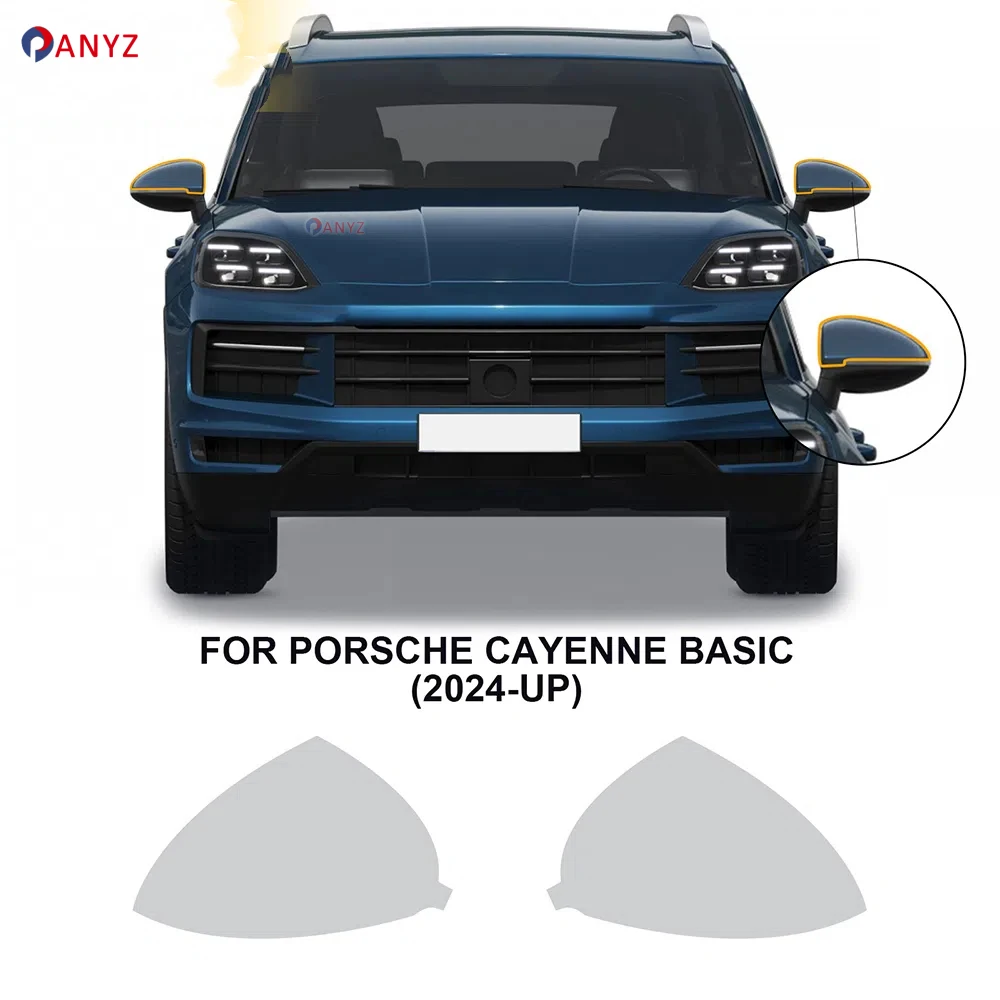 

Headlight Film for Porsche Cayenne Basic 2024-up Paint Protection Film Precut Car Clear Bra Transparent Rearview PPF TPU
