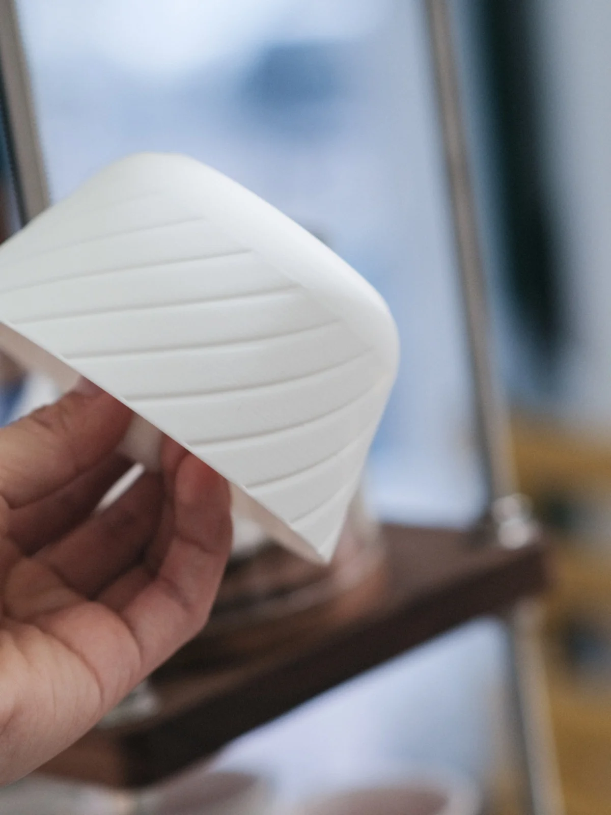 جهاز ترشيح القهوة متعدد الأشكال مطبوع بتقنية ثلاثية الأبعاد، ملحقات تحضير القهوة، أوريا بابيروريج، متين وصديق للبيئة #1