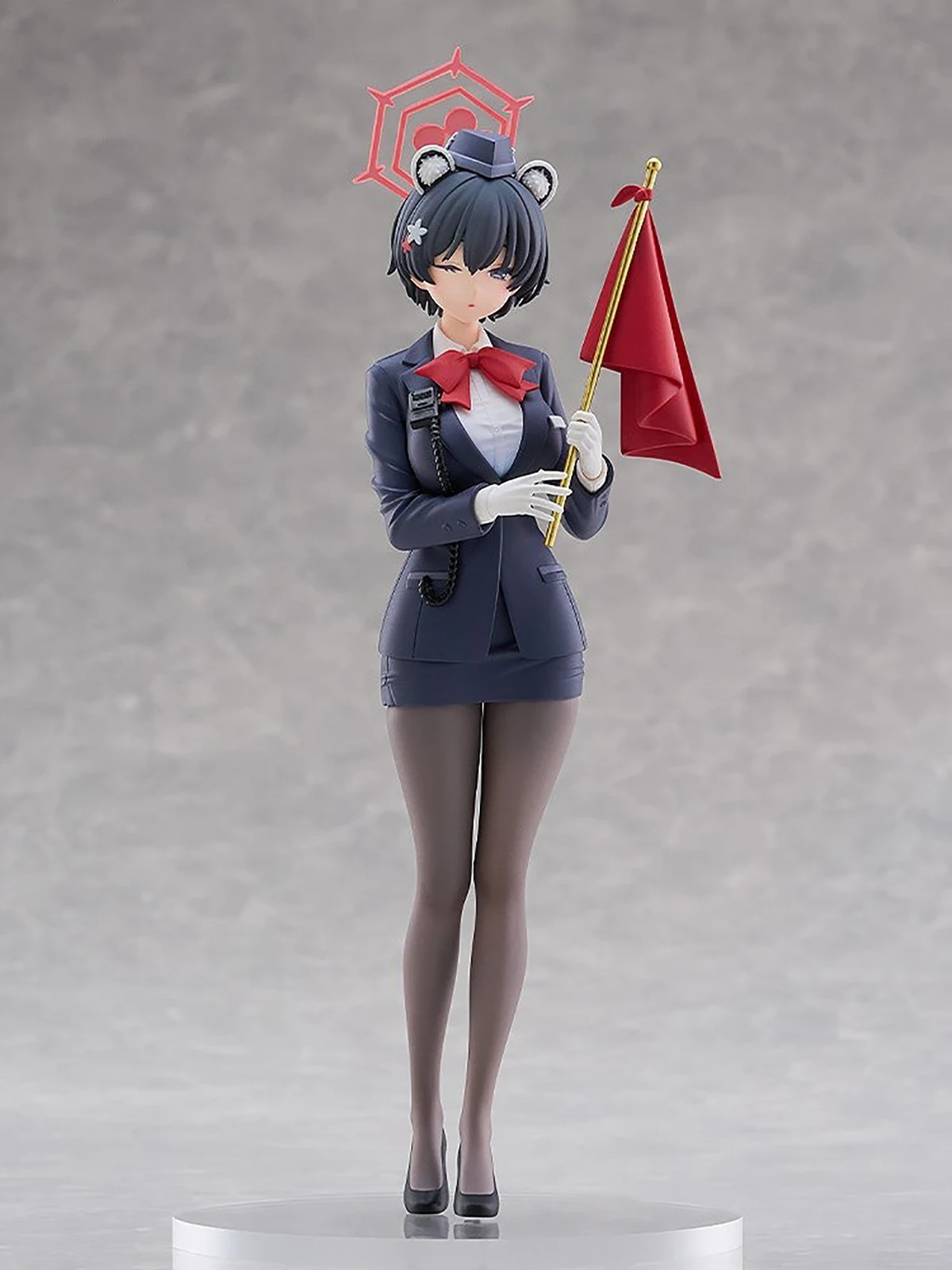 Original Genuine Good Smile Company Prepainted Pop Up Parade Blue Archive Kasuga Tsubaki Guide H=190mm Game Character Figure