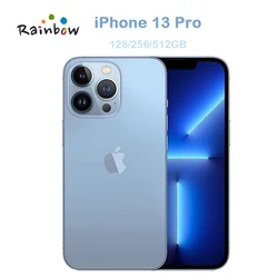 Apple-iPhone 13 Pro Teléfono móvil 5G desbloqueado, original, 128 GB, 256 GB, ROM 6 GB RAM 6,1 