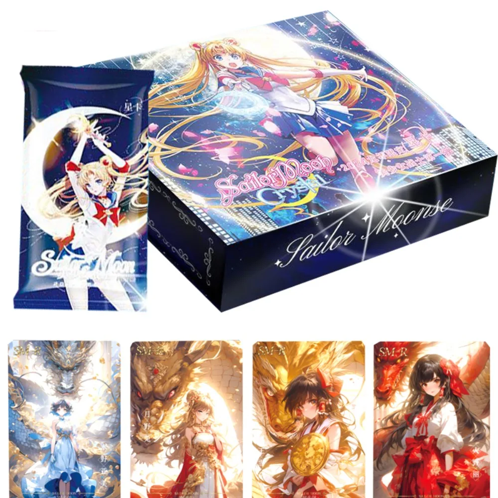 

Anime Sailor Moon Cards The Year Of The Loong Rare Limit Collection Cards Board Games Toys Birthday Gifts For Boys And Girls