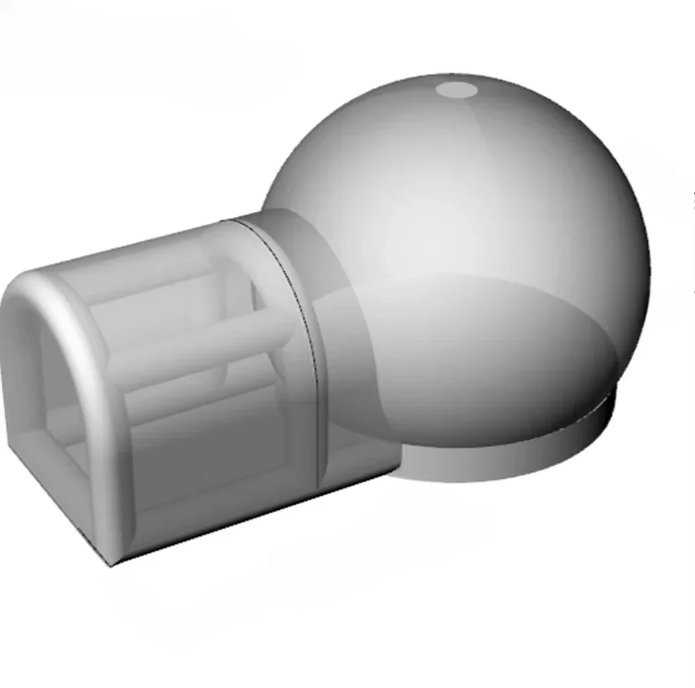 FOR transparent inflatable bounce bubble house  fun dome bubble house with balloon
