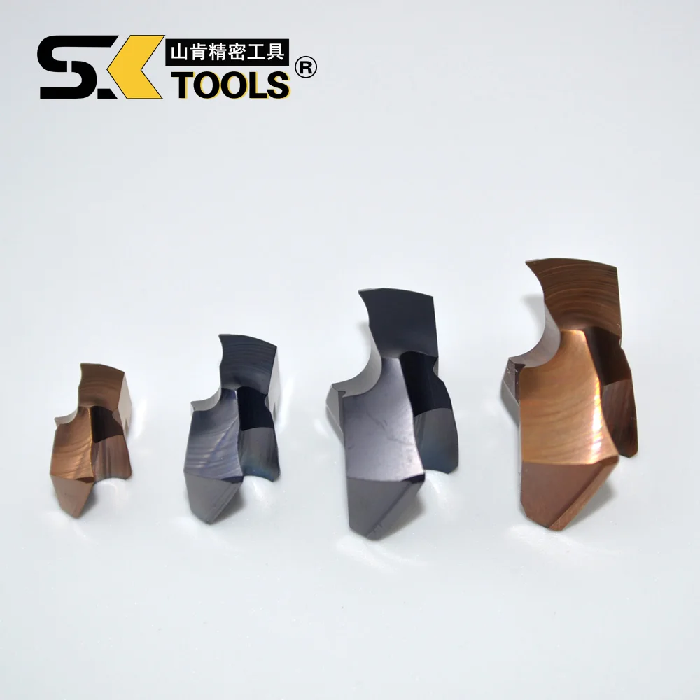 Imagem -05 - Ponta de Broca de Carboneto Desempenho Superior Carboneto de Tungstênio Intercambiáveis Uso de Máquina Indexável Cnc Insert Pkw12005500