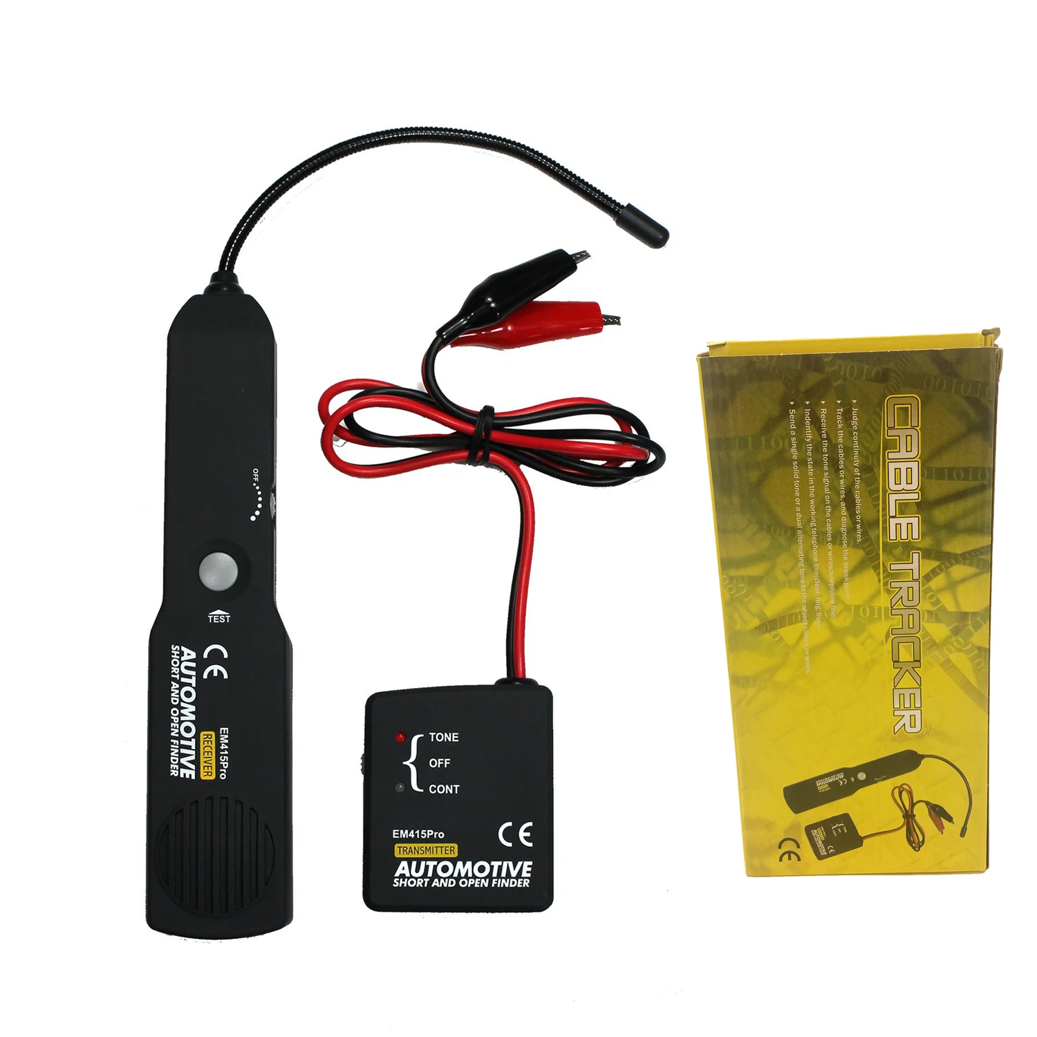 EM415PRO Automotive Wire Short Circuit Detector 6-42V Power Cable Tester Wire Tracker Diagnostic Tool Boat SUV Car Repair Tools EM415PRO Automotive Wire Short Circuit Detector 6-42V Power Cable Tester Wire Tracker Diagnostic Tool Boat SUV Car Repair Tools