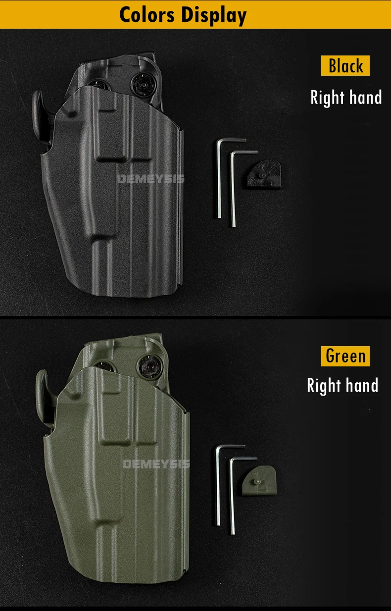 Tactical Gun Holster for G17 20 21 22 37 SIG P226 Hunting Shooting Pistol Waist Holsters Airsoft Combat Gun Case