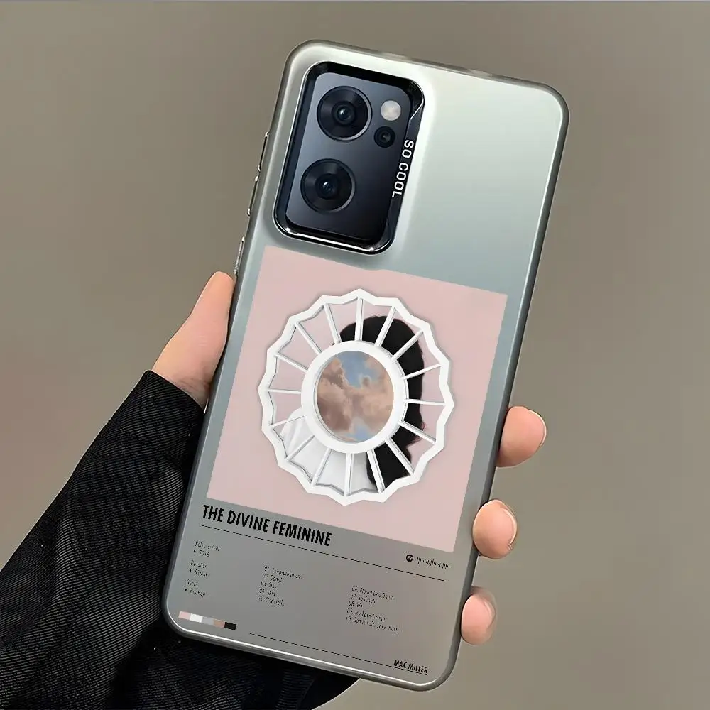 Popular Singer M-Mac Miller Phone Case For Samsung Galaxy S25 Edge S24 S23 S22 S21 S20 Ultra Funda Silicone Silver Phone Case