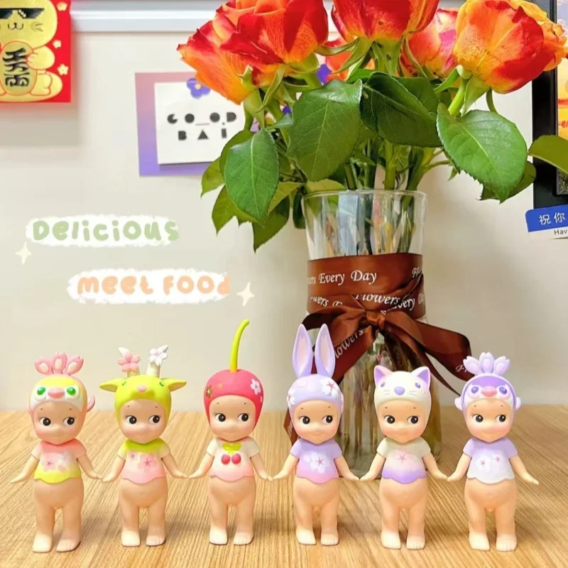 زهر الكرز سلسلة 2025 جديد الملائكة صندوق أعمى اللعب صندوق الغموض Kawaii محظوظ لطيف دمية الديكور جمع نموذج زوجين الهدايا