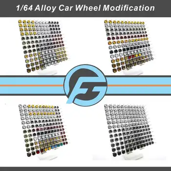 FANSGUY 72組 11mm 1/64 合金輪圈 黑色橡膠輪胎 FG-HN系列 10 最佳銷售 橡膠輪 - №10