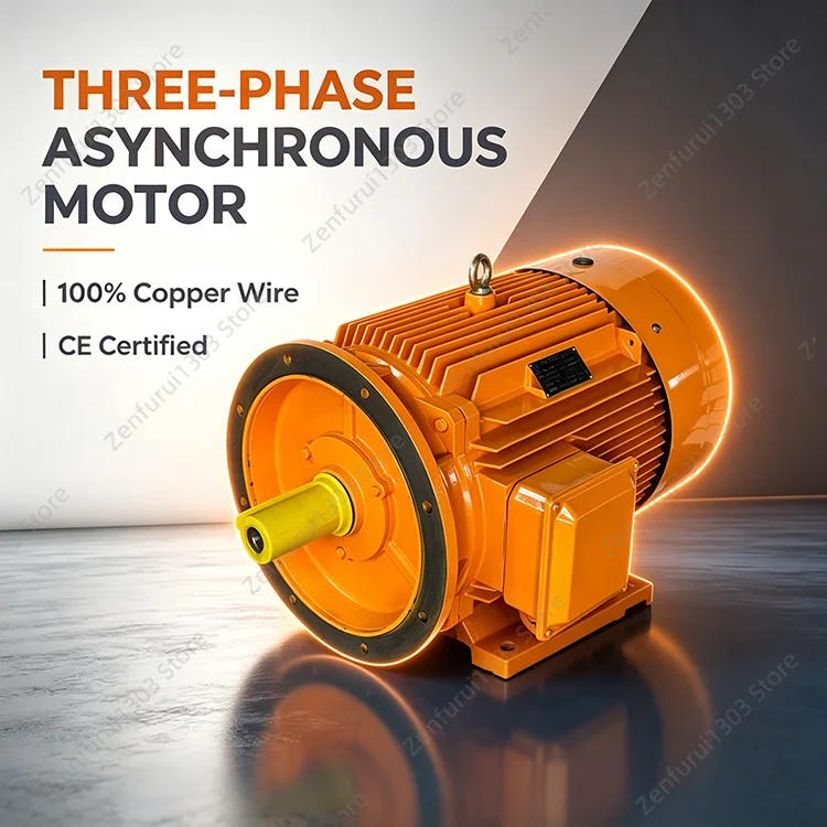 YE3-280S-4 High Efficiency 100HP 75kW Three Phase Induction Motor IP55 for Mining Crusher & Heavy Duty Infrastructure