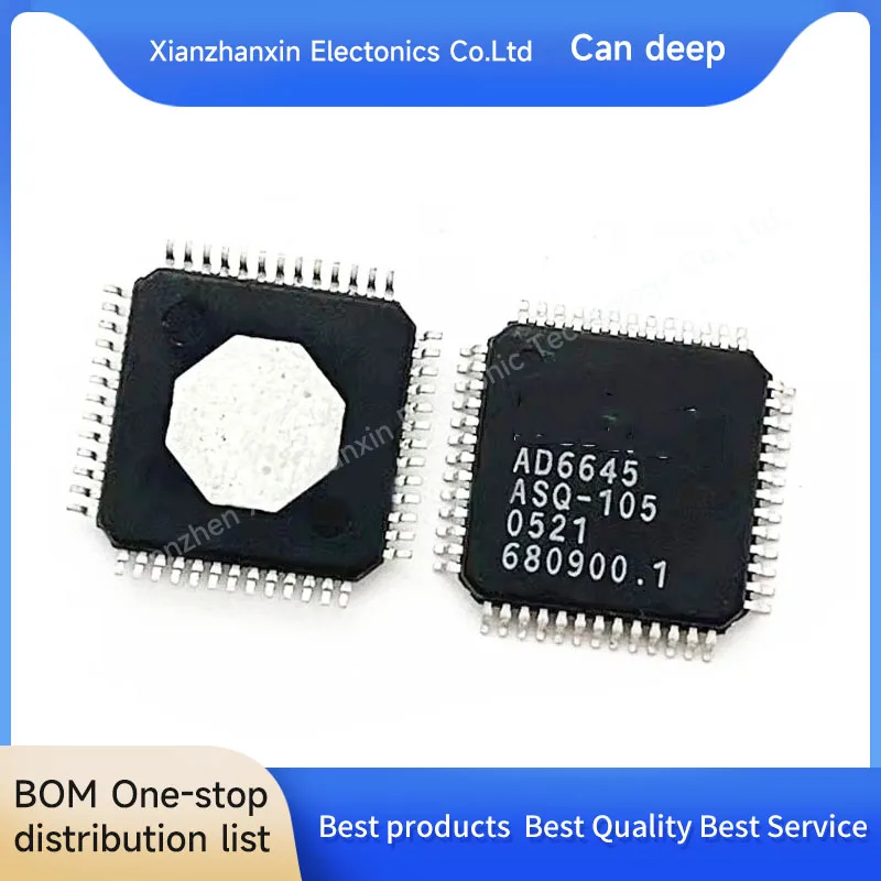 1PCS/LOT AD6645ASQ-105 AD6645ASQZ-105 AD6645 QFP-52 Digital converter chip in stock