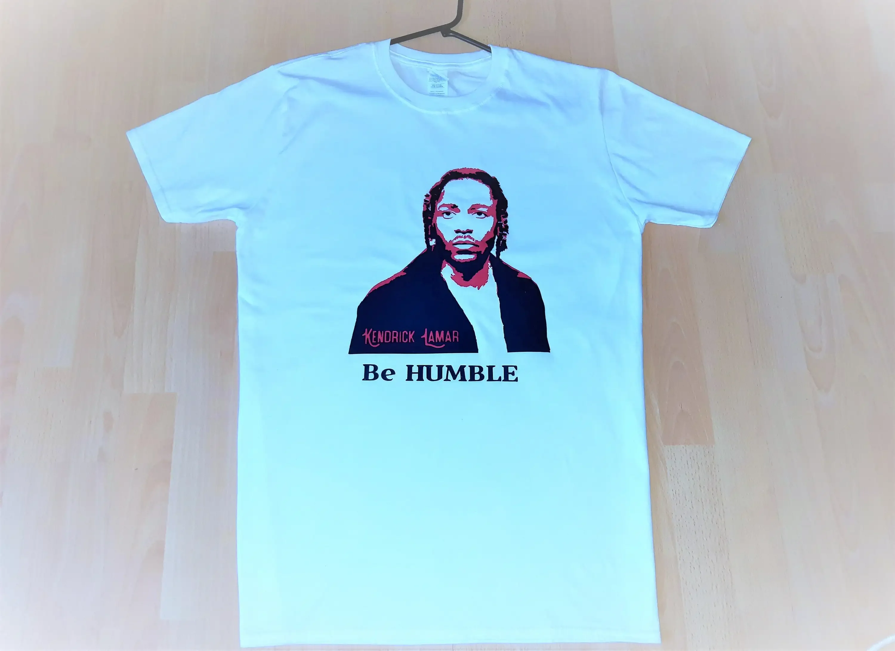 Kendrick Lamar T Shirt American Hip Hop Rapper Be Humble