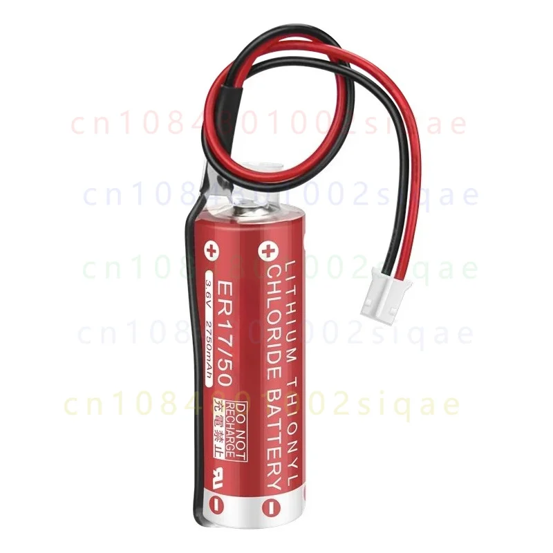 1PCS FOR Maxell ER17/50 3.6V 2750mAh Lithium Battery Yamaha PLC Kawasaki Robot Replacement