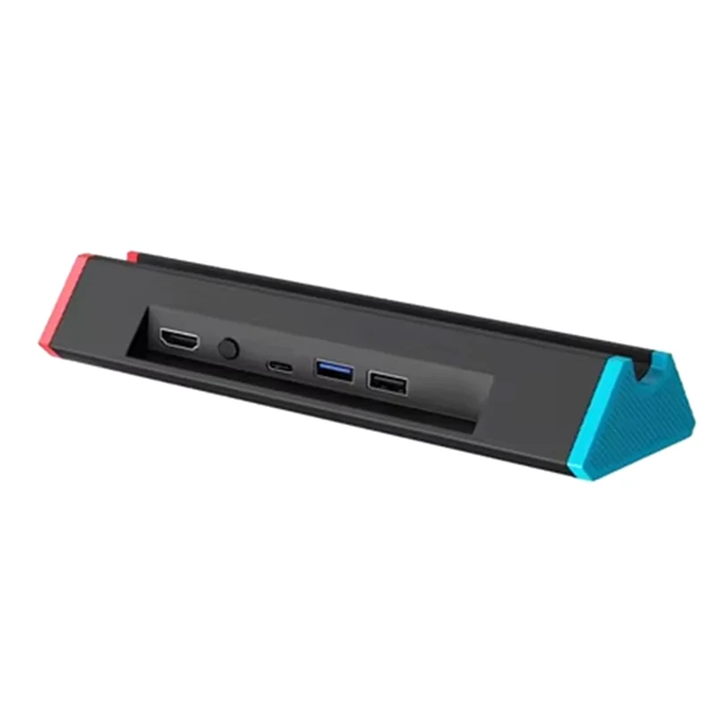 

-PQWN For Switch 2 Dock Station 4K@120Hz -Compatible USB & Type C Ports Enhanced Gaming Performance Accessories