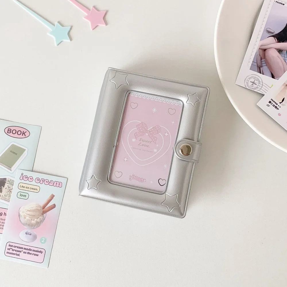 3in ID Photo Korean Photocard Holder Decoration Idol Photo Card ID Photo Photocard Frame Picture Korean Style