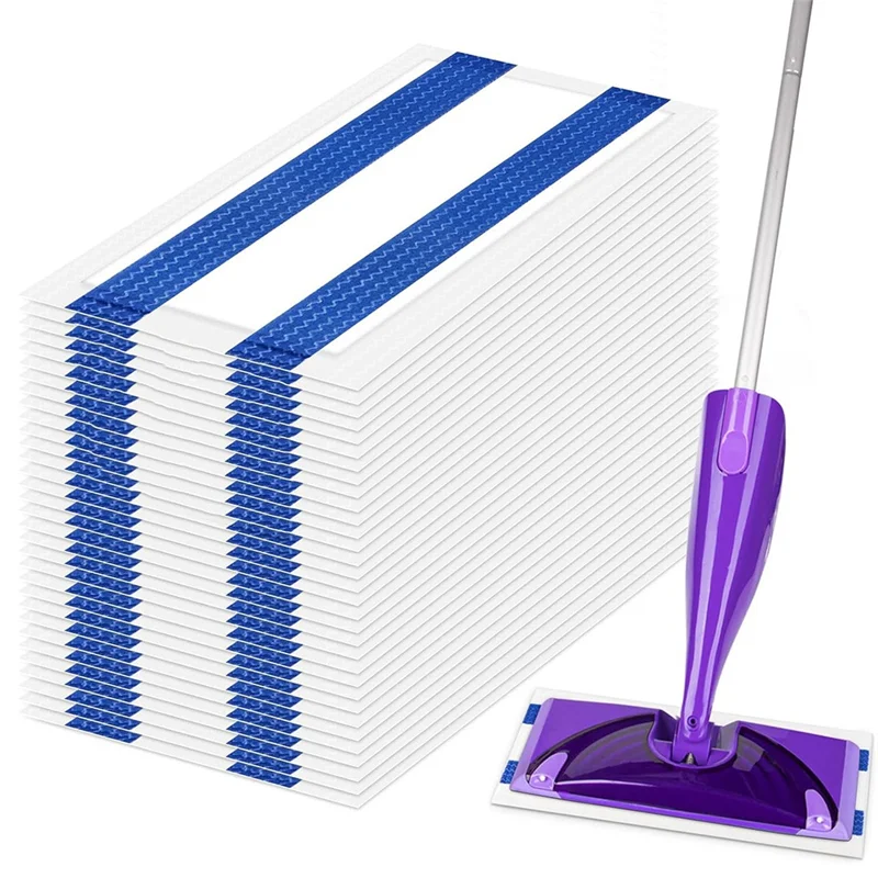 A97G Disposable Mop Pads Replacement Multi-Layer Dry Floor Mop Pads For Hardwood Floor