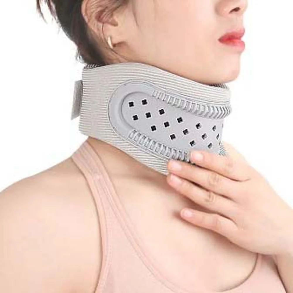 

Neck Orthopedic Neck Cervical Brace Neck Traction Warm Neck Sleeve Neck Support Sleeve Memory Cotton Grey Neck Fixation Belt
