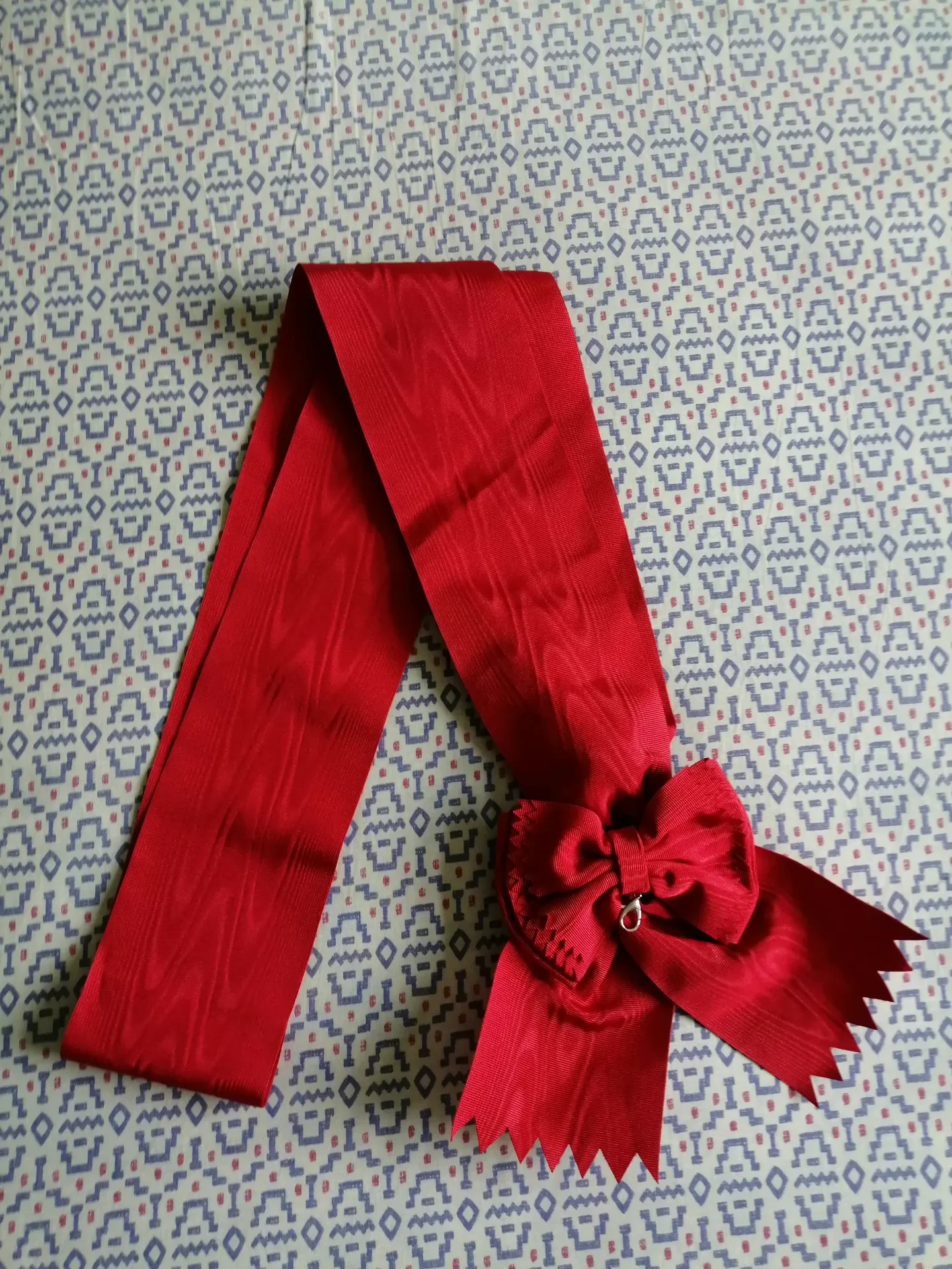 Grand Cross Sash of the Legion of Honour (France) with Water Ripple Pattern Reproduction