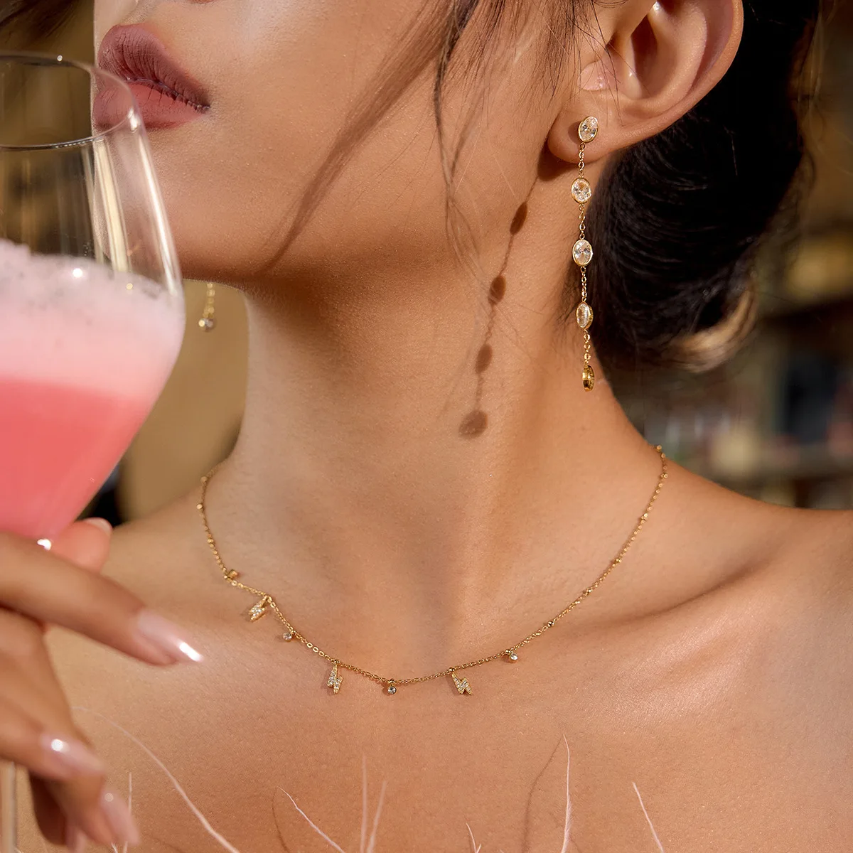 Thumbnail 3 - #9 Dangle Chain Earrings Comparison Guide