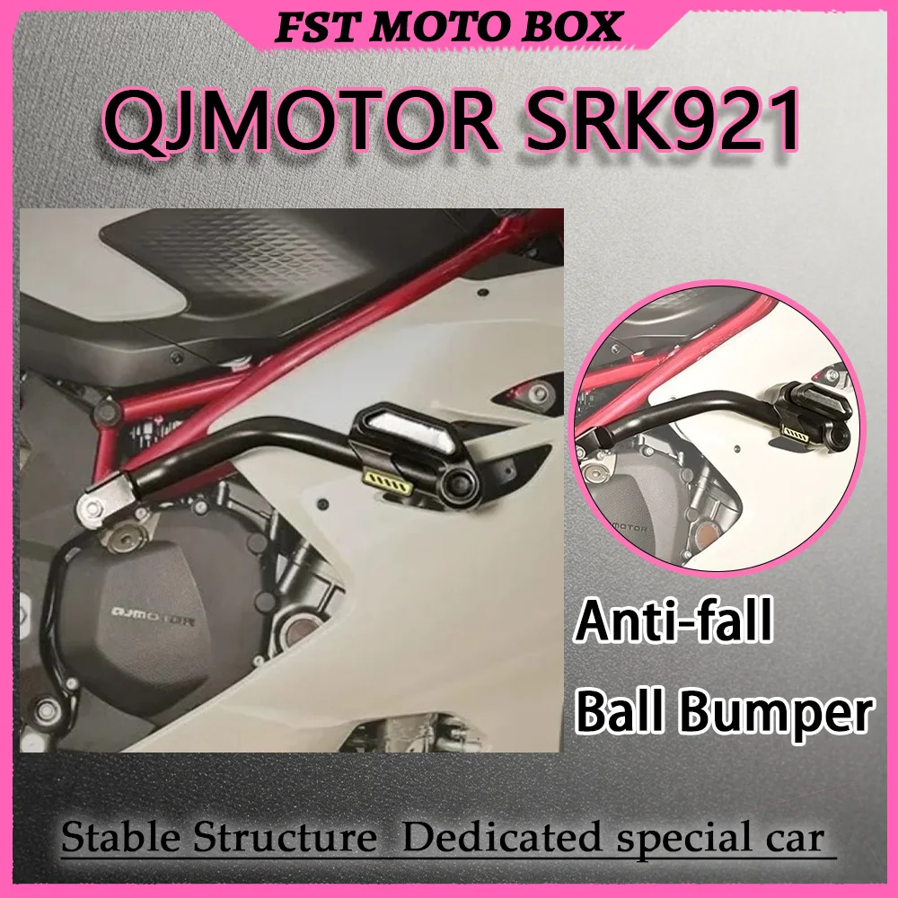 FOR Heavy-Duty SRK921 Racing Crash Bar Engine & Fairing Guard Multi-Angle Impact Bumper Reinforced Weld for Motorcycle Safety