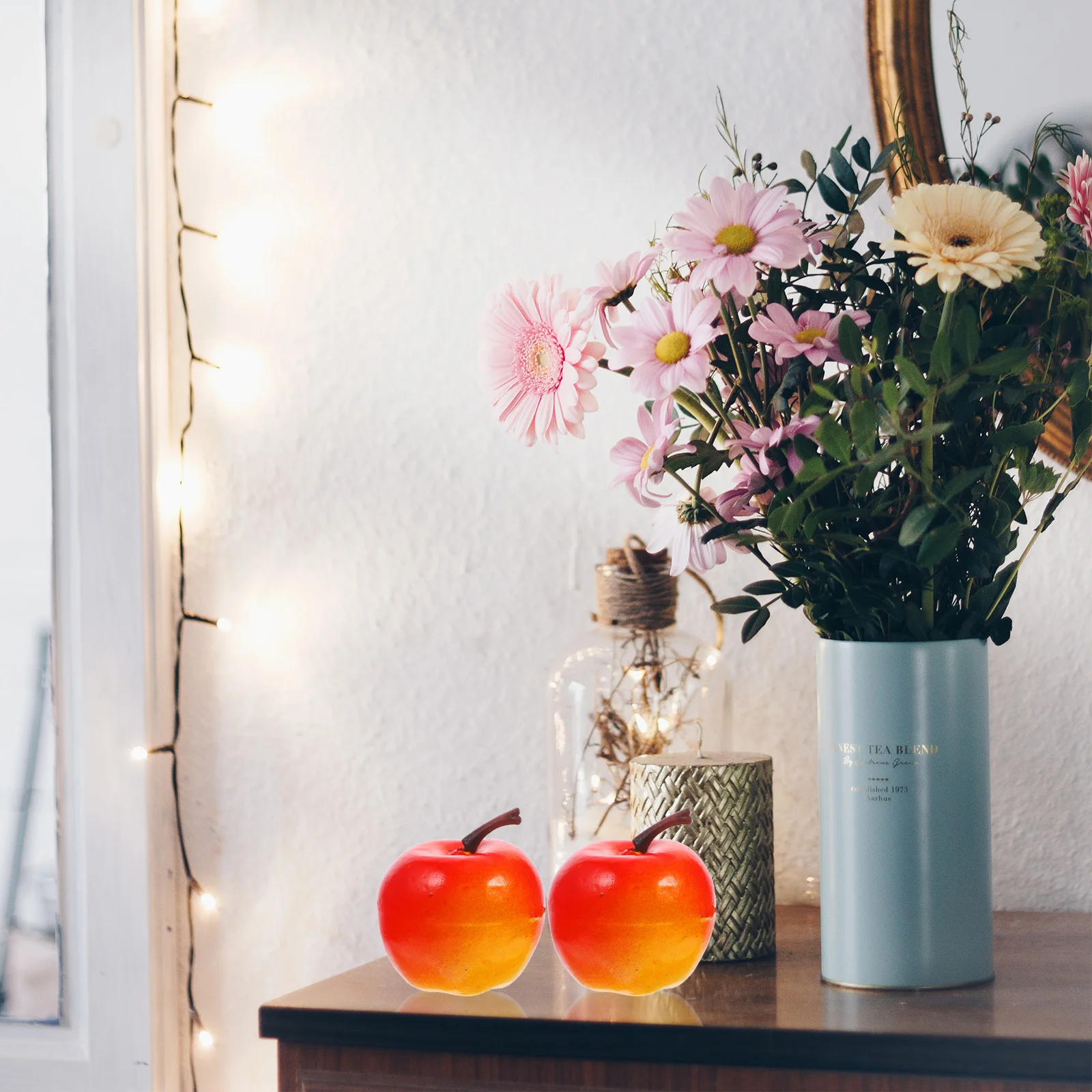 

Simulation Model Fake Fruit Foams Decoration Red False Adornments Simulated Artificial Small Christmas