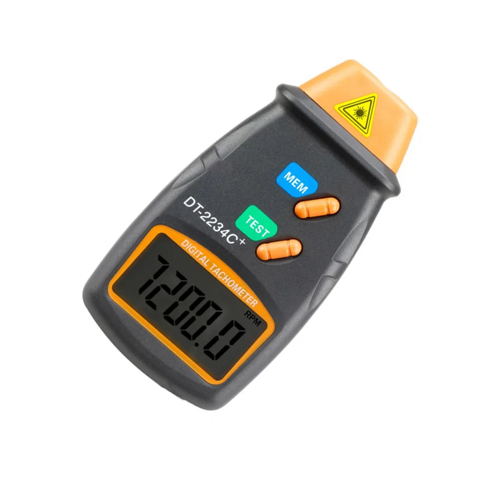 

Md-2234c Tachometer Photoelectric Type Adjustable Rotational Speed Tester Large Screen High Precision LED Display
