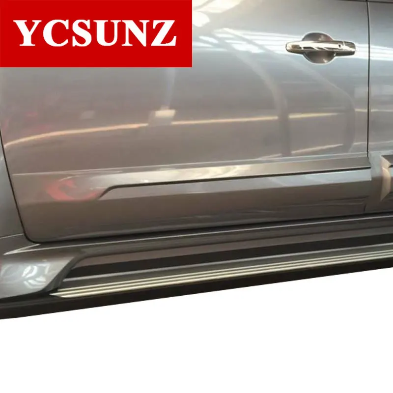 Body Cladding For Mitsubishi Pajero Sport 2016 2017 2018 2019 2020 Side Molding Door Body Kits For Montero Sport 2016-2020