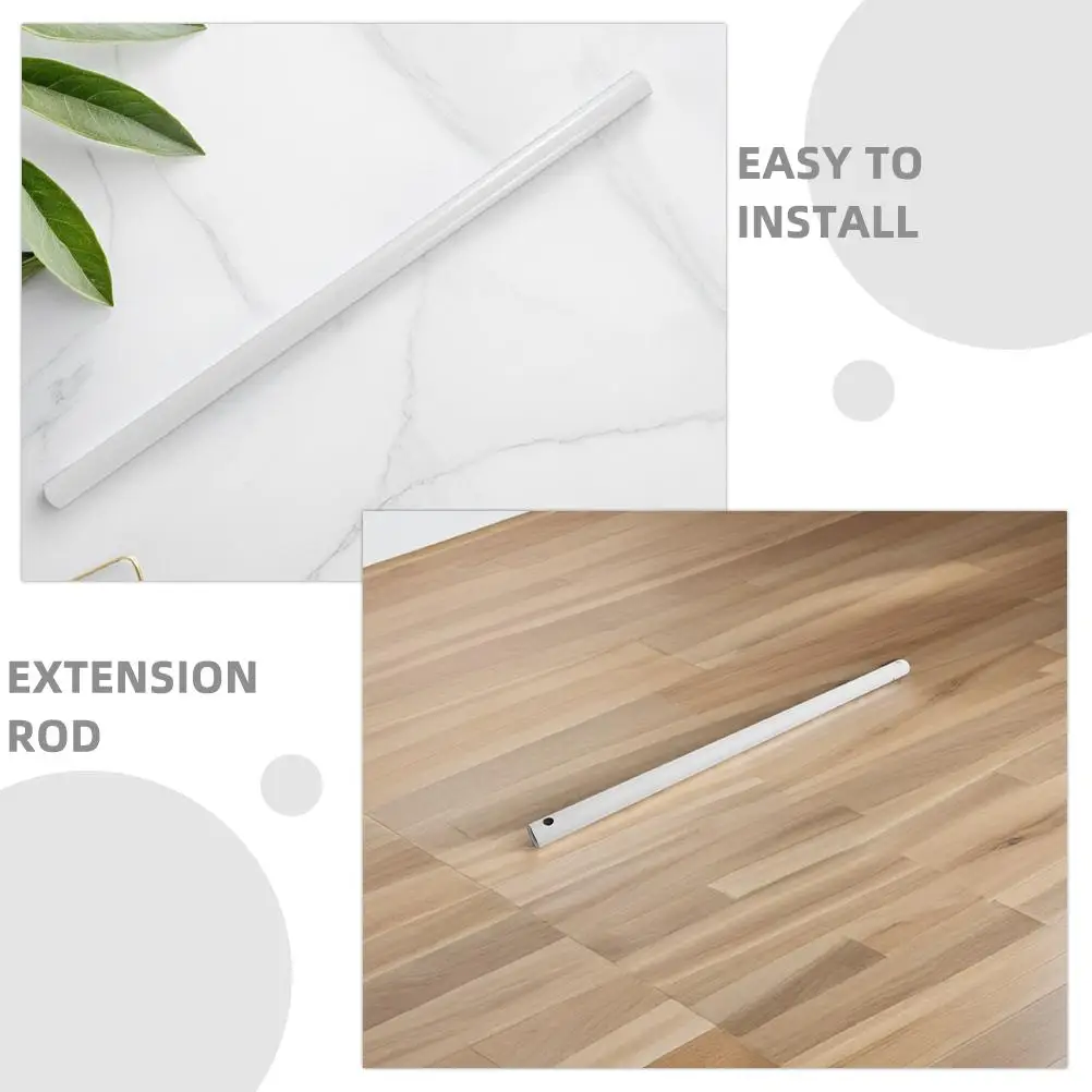 2Pcs Down Extension for Ceiling Fan Fan Rod Thickened Iron Material Long Rods Replacement Hardware