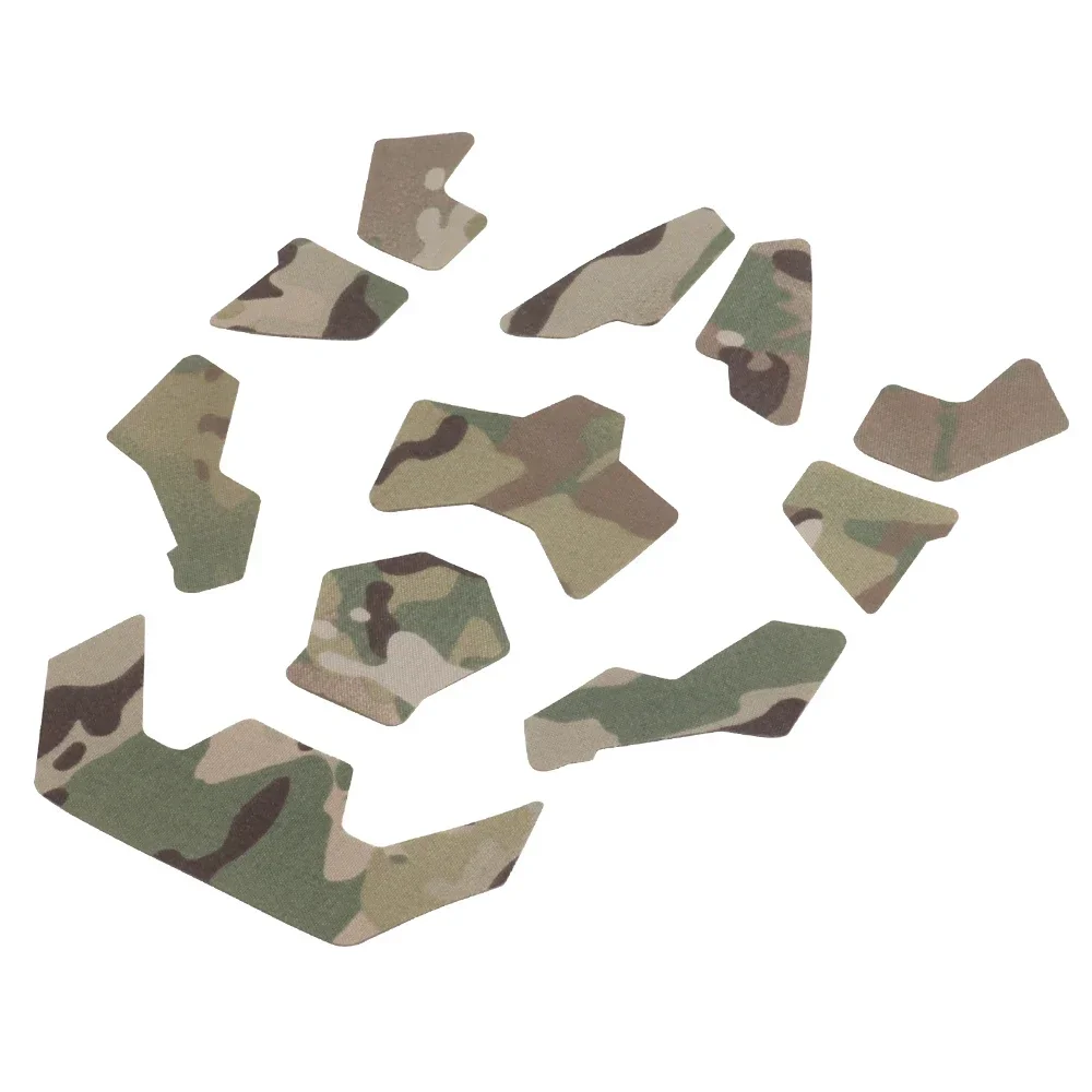 11pcs Tactical FAST Helmet Patches Hook Fastener Accessories for FAST SF High-Cut Tactical Helmets Sticker Equipment