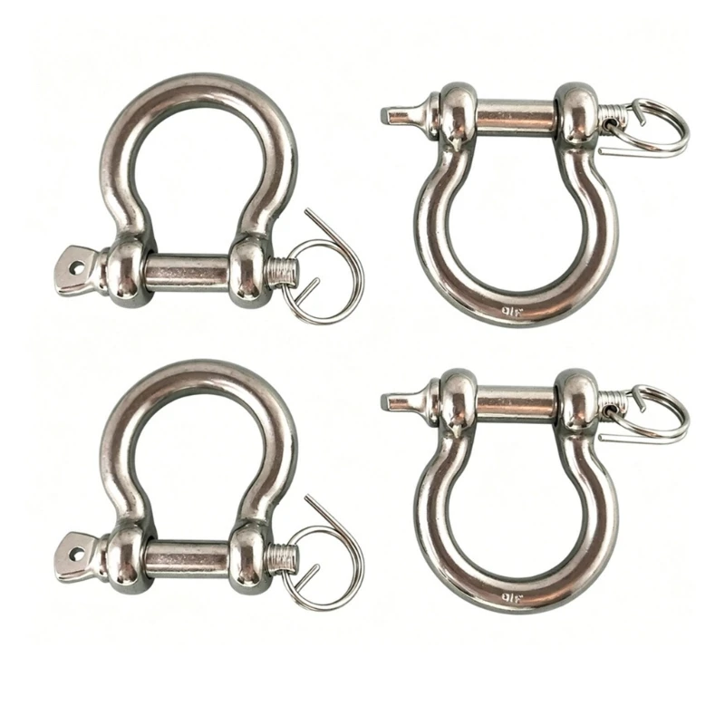 Steel Screw Pin Coupler Set with Locking Clip for Marine Utility Use high quality