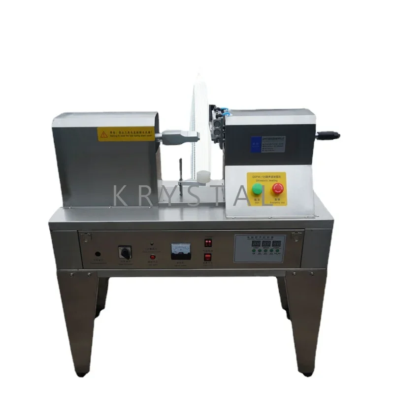 Ultrasonic Toothpaste Tube Sealing Machine TubeTail Sealer Cosmetic Tube Impulse Sealing Machine With Cutting Function QDFM-125