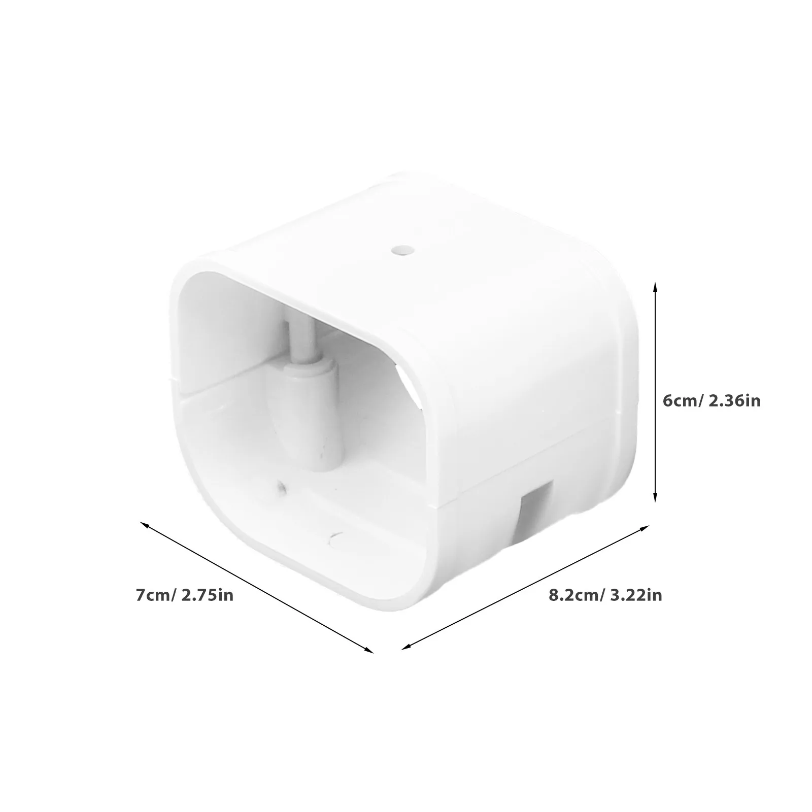 1Set Tubing Cover for Mini Split Air Conditioner Heavy Duty Plastic Line Set Cover Ac Pipe Protector Modern Home Decor view 5