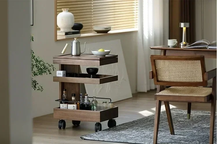 

N New mobile coffee table lifting living room rotating wind small apartment home high-end designer coffee table