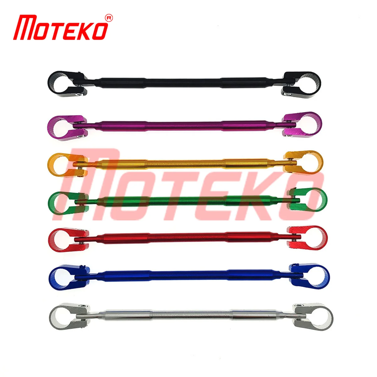 UNIVERSAL MOTORCYCLE BALANCE BAR 22MM CNC ALUMINUM CROSSBAR STRENGTHEN HANDLEBAR EXTENDED MOTORBIKE REINFORCE LEVER