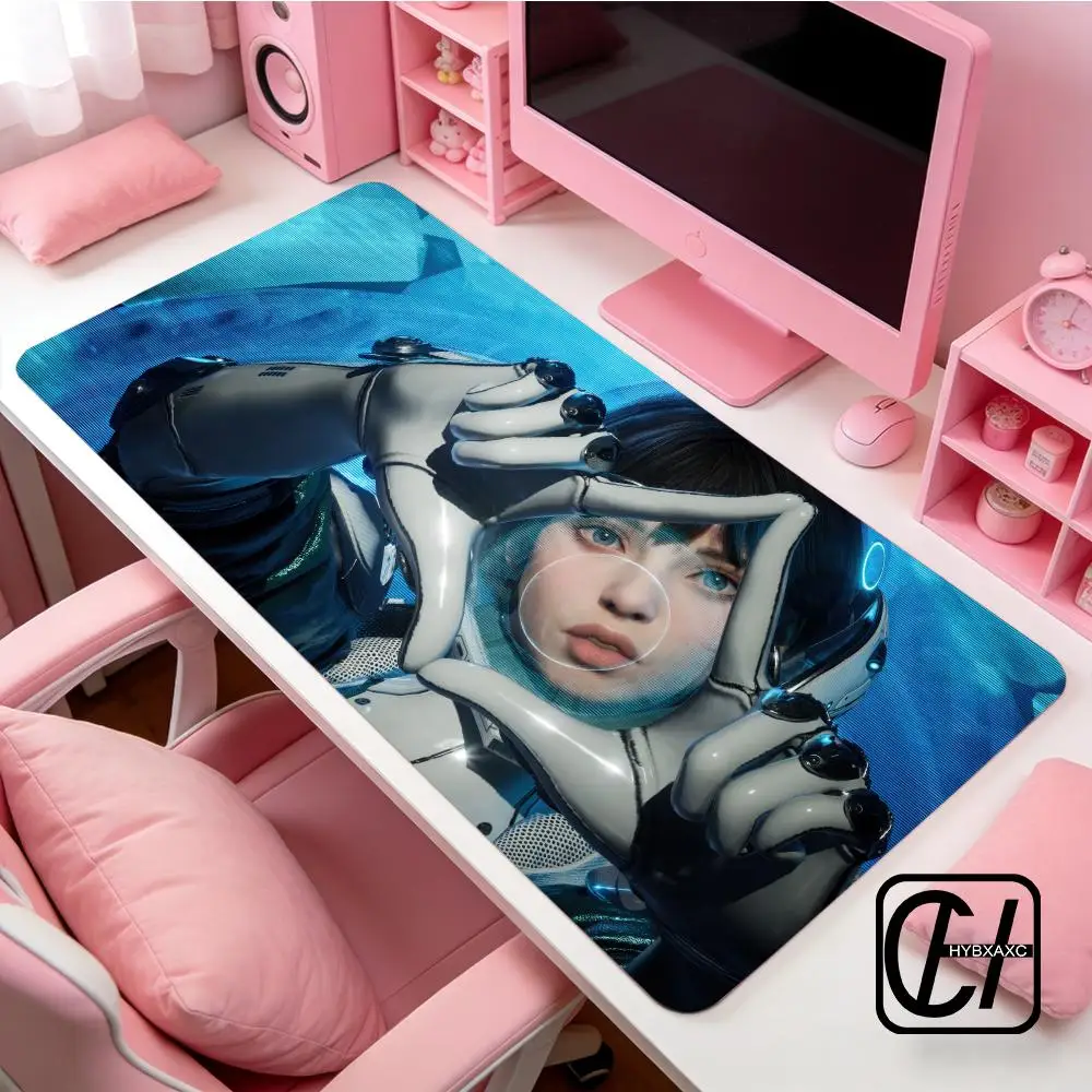 Shooting Adventure The First Descendant Mouse Pad Non-Slip Rubber Edge kawaii locking mousepads Game play mats for notebook PC