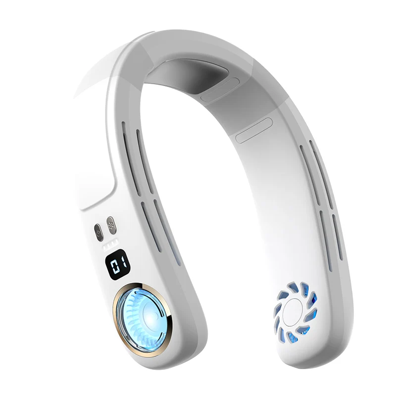 

2024, новинка, портативный уличный USB мини-перезаряжаемый аккумулятор, безлопастной подвесной охлаждающий вентилятор на шею