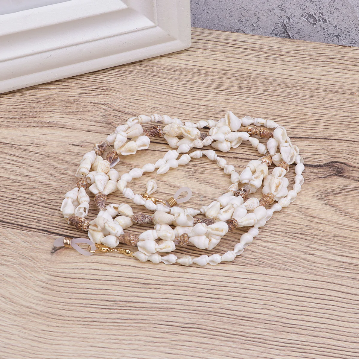 

Eyeglass Chain Shell Eyewear Retainer Strap Safety Glasses Cord Holder Necklace Protective Gear Labor Supplies
