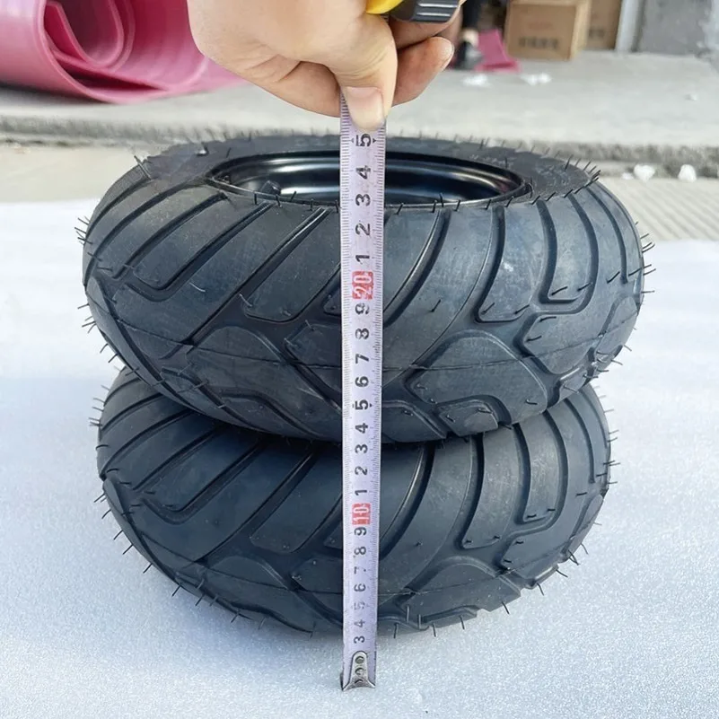 13X5.00-6 Tubeless Road Tire For ATV Go Kart DIY 4 Wheel Vehicle Lawn Mower Snow Sweeper Replacement Tyre 1 Piece Price