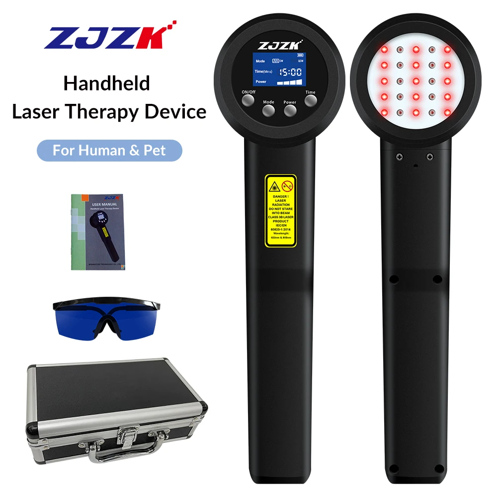 

ZJZK laser therapy for hip pain 650nm 808nm chiropractic near me laser lymphatic drainage class 4 therapeutic laser ankle pain